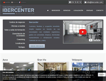 Tablet Screenshot of ibercenter.com